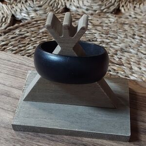Black Wooden Bracelet